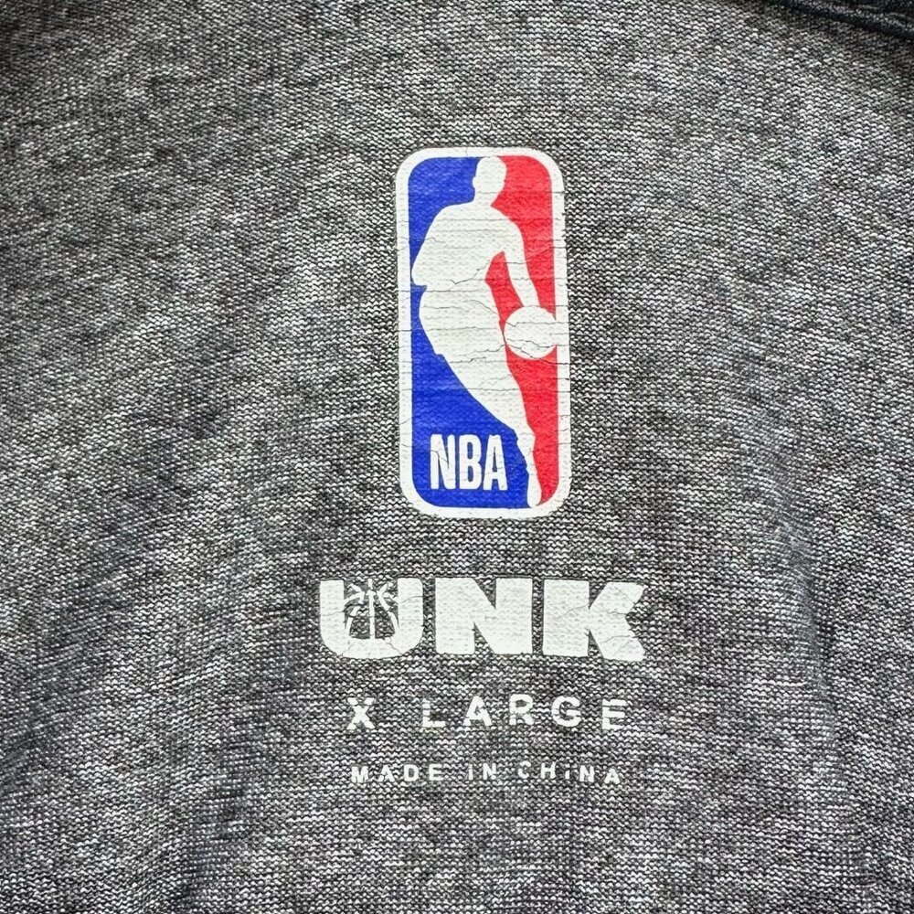 NBA Unk Los Angeles Lakers Shirt Mens Sz XL Quarter Zip Pullover Heathered Gray - Picture 11 of 11